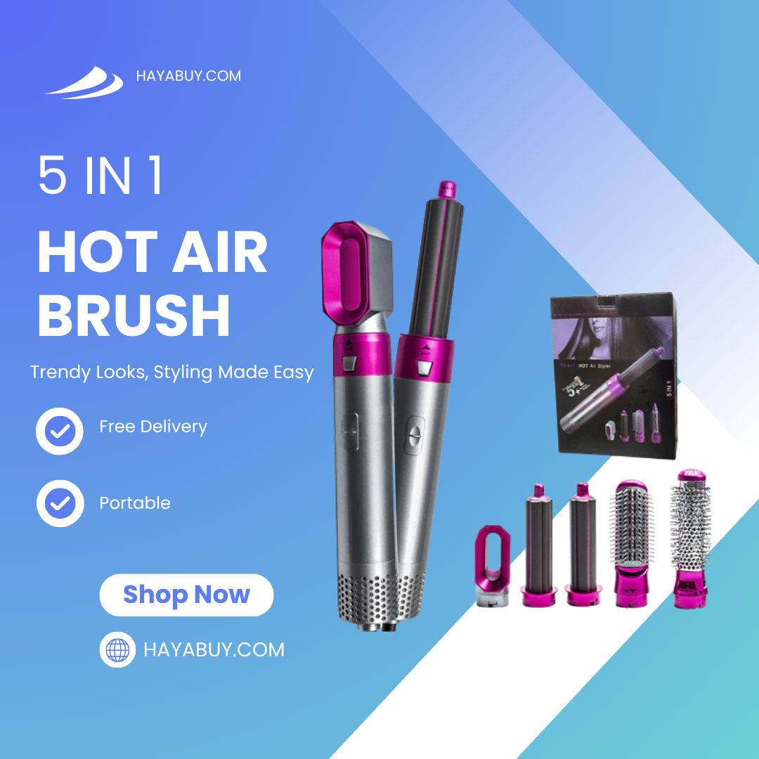 Hot Air Brush (5-in-1)