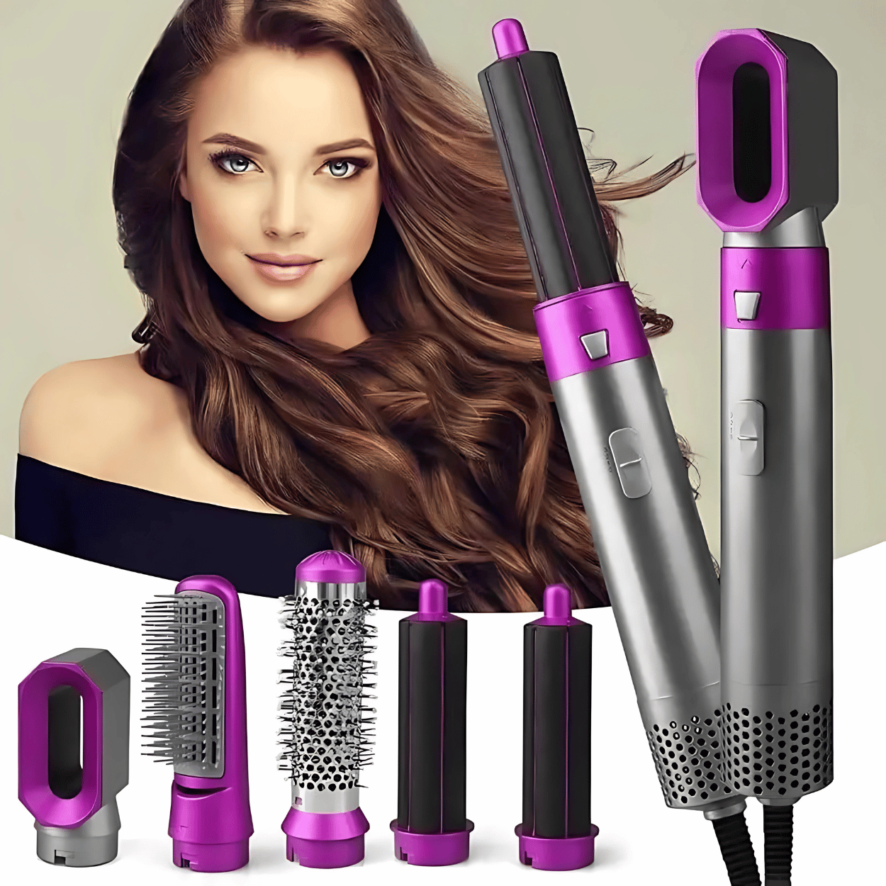 Hot Air Brush (5-in-1)
